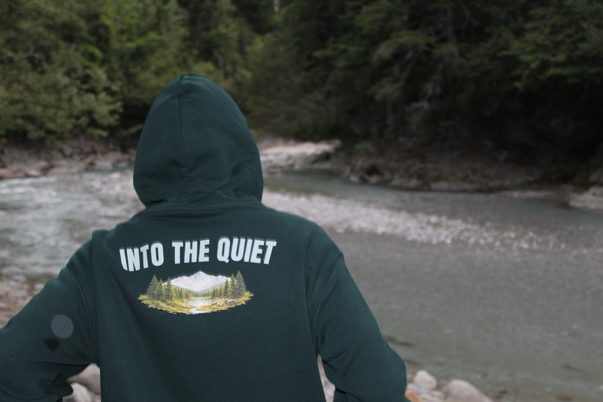 INTO THE QUIET Premium Oversized-Unisex-Hoodie